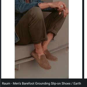 Men's Barefoot Grounding Slip-on Shoes / Earth